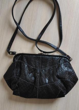 Кожаный клатч