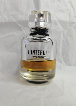 Givenchy l'interdit eau de parfum залишок у флаконі