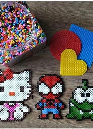 Наборы термомозаики пюсла . бусины и плато ікеа . икеа . в наличии .