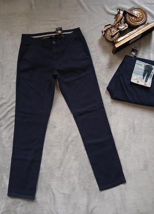 Мужские зауженные штаны чиносы р. 30, 34, 38, 40 slim fit