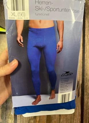 Чоловічі  кольцони підштаники сині xл (56) розмір crane