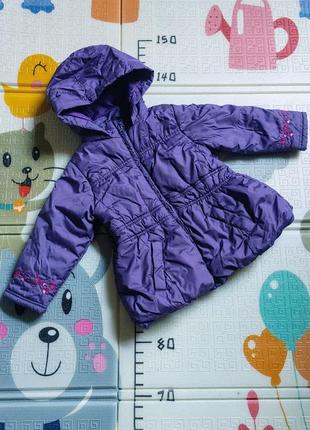 Курточка для девочки на раннюю весну или позднюю осень, на 98 см