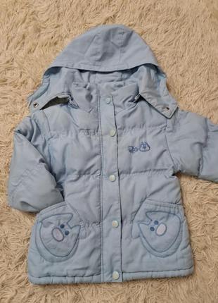 Курточка небесно-голубого цвета на 2-3 года
возможен обмен