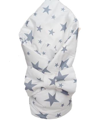 Конверт ковдра на виписку для новонароджених