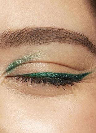 Водостійкий олівець-лайнер для очей смарагд