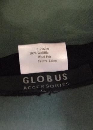 Женская фетровая шляпа слауч globus accessories р.57-58 шерсть 100%4 фото