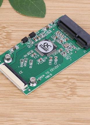Адаптер перехідник msata ssd на 40-pin zif (ce)