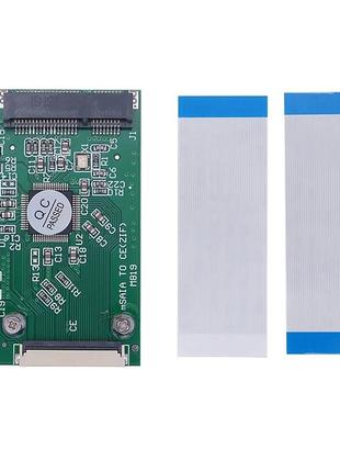 Адаптер перехідник msata ssd на 40-pin zif (ce) з шлейфами