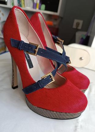 Туфлі river island шкіра 36