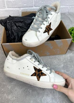 Кеди golden goose утеплені ggdb