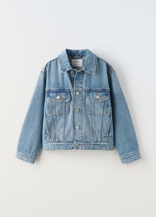 Джинсовка джинсова курточка куртка xs, s zara