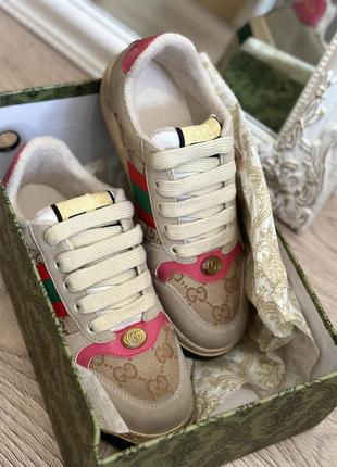 Кросівки в стилі gucci3 фото
