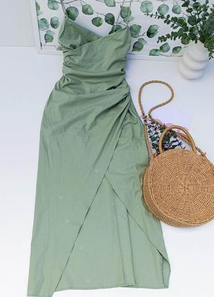 Платье в корсетном стиле с льном от zara