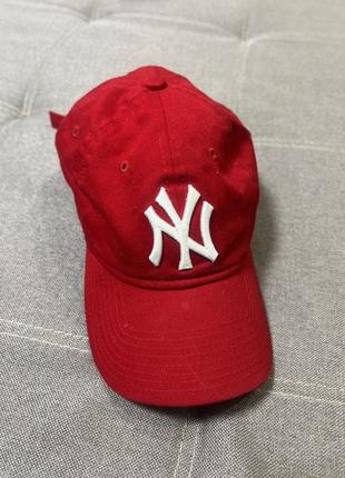 New era кепка бейсболка красная