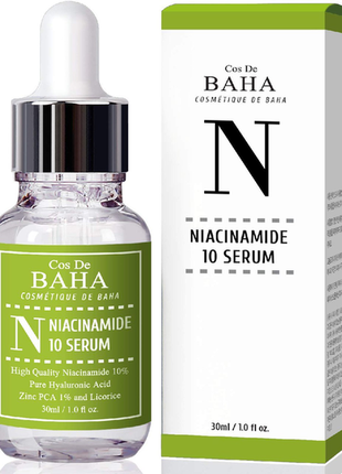 Сыворотка с ниацинамидом cos de baha niacinamide 10 serum
