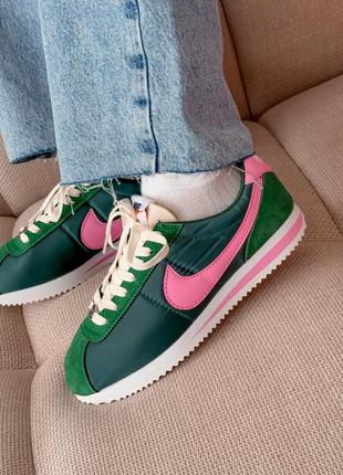Крутейшие женские кроссовки women cheetah nike free stuff зелёные
