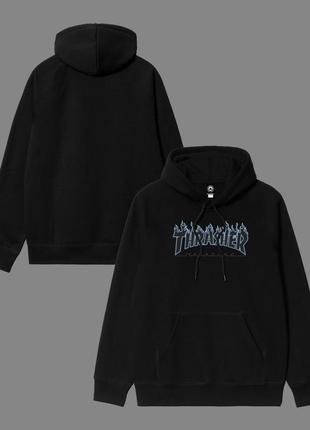 Худи thrasher черная
