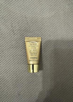 Ночной крем-сиворотка с омолаживающим эффектом sisley supremya