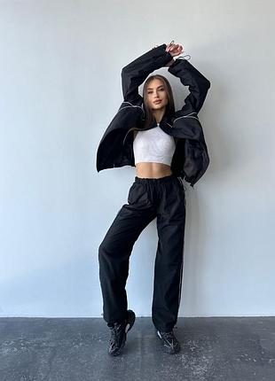 Костюм из плащевки на подкладке 2 цвета