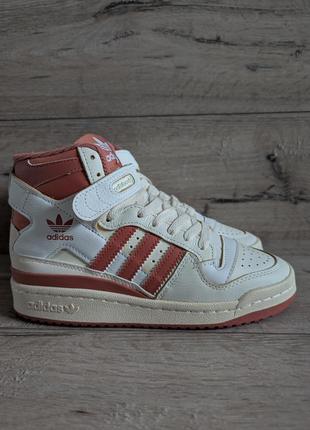 Кроссовки адидас adidas forum 84 hi w "off white magic earth" 36 р 23.5 см