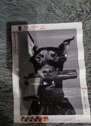 Готовая бриллиантовая мозайка