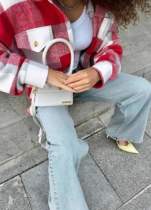 Кашемировая женская рубашка oversize ✨