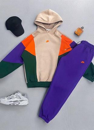 Спортивный винтажный костюм комплект от nike