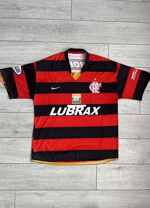 Футбольна футболка джерсі фламенго flamengo nike football soccer jersey l