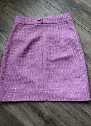 Юбка твидовая 3