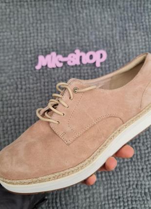 Женские туфли clarks оригинал замша 38р. ow4217