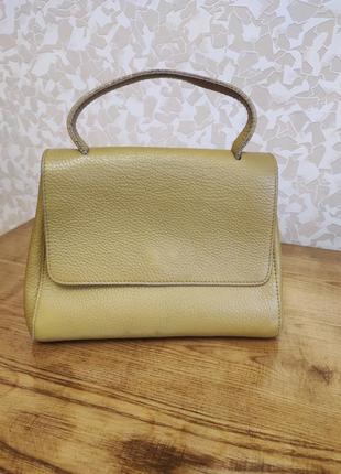 Сумка келли genuine leather italy.