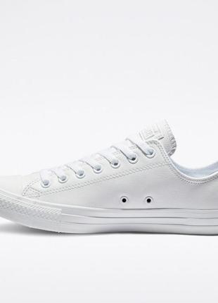 Кеды кожаные белые оригинал converse chuck taylor all star 136823c8 фото