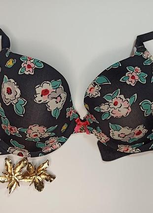🌺 70dd / 32dd чудесный гладкий бесшовный бюстгальтер 🌺 в цветочный принт next
