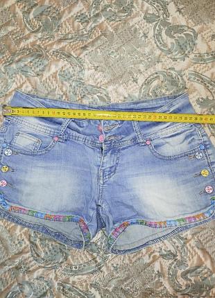 Шорты джинсовые
