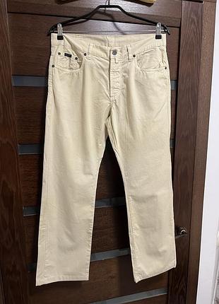 Мужские бежевые джинсы gant новые ttyler regular fit