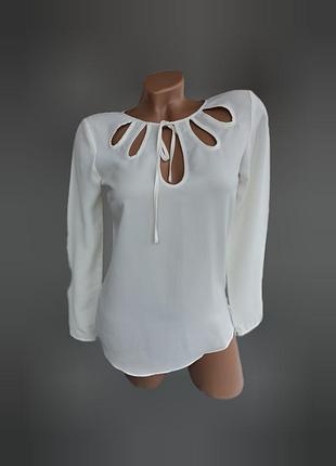 Біла блузка молодіжна