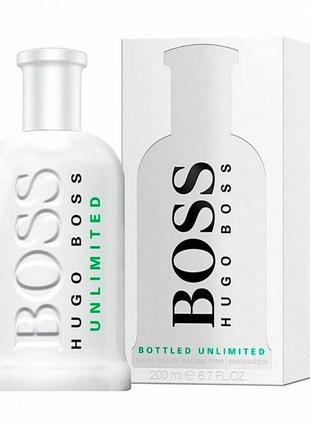 Оригінал hugo boss boss bottled unlimited 200 ml туалетна вода