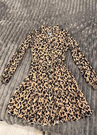 Плаття платье сукня тигрове плаття