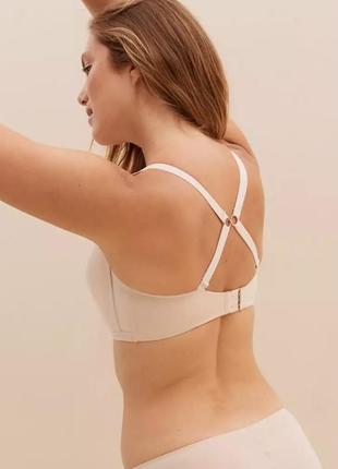 Бюстгальтер push-up barlette телесный цвет
чашка а, без косточек объем 90см
лінія" body"