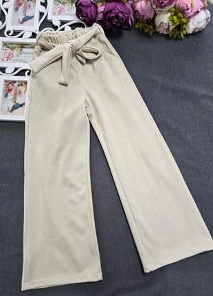 Стильные брюки палаццо, кашемир