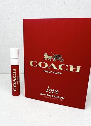 Coach coach love парфумована вода