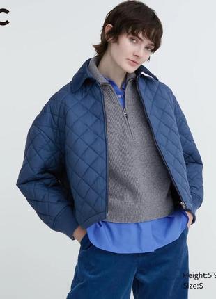 Pufftech теплая стеганая куртка uniqlo c3 фото