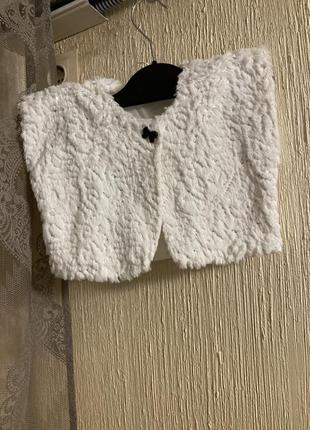 Болеро святкове, накидка на сукню жилетка