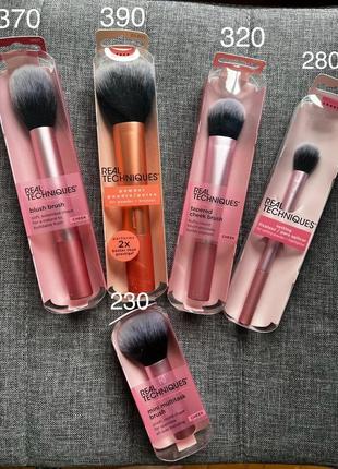 Кисті поштучно кисть для пудри real techniques оригінал