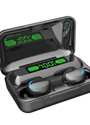 Беспроводные наушники true wireless tws f9 5 bluetooth black.ms+