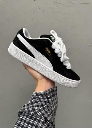 Puma suede xl black/white