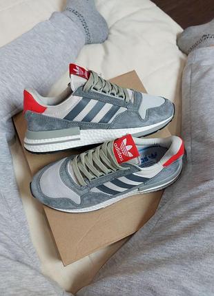 Жіночі кросівки адідас adidas zx 500 rm grey
