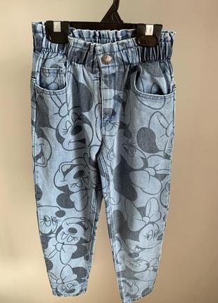 Джинсы минные disney