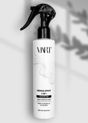 Термозащитный арома спрей для волос 4 в 1 aroma spray leave-in vift 200 мл
