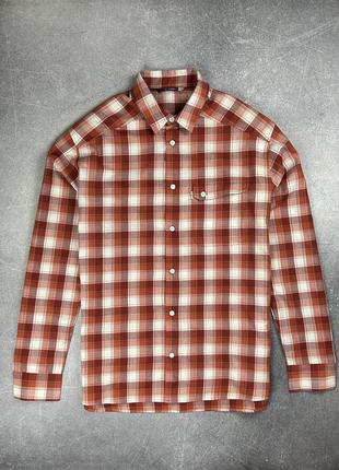 Haglofs tarn flanell фланелева сорочка трек хайк рубашка в клітинку